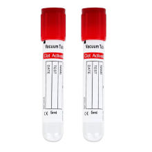 Medical Grade PP Blood Collection Plain Tube For Serum Sampling